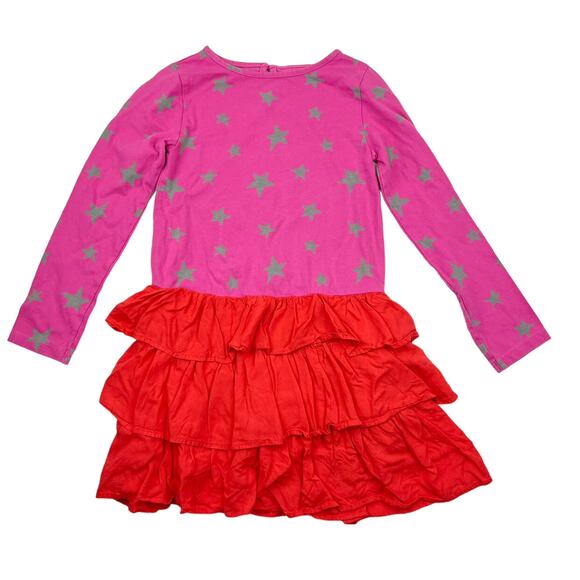 Mini Boden Star Ruffle Dress - Picture 1 of 6